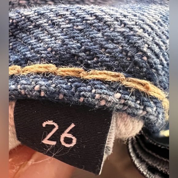 Celine Jane Flare Jeans Light Blue Wash 26 - Picture 5 of 11